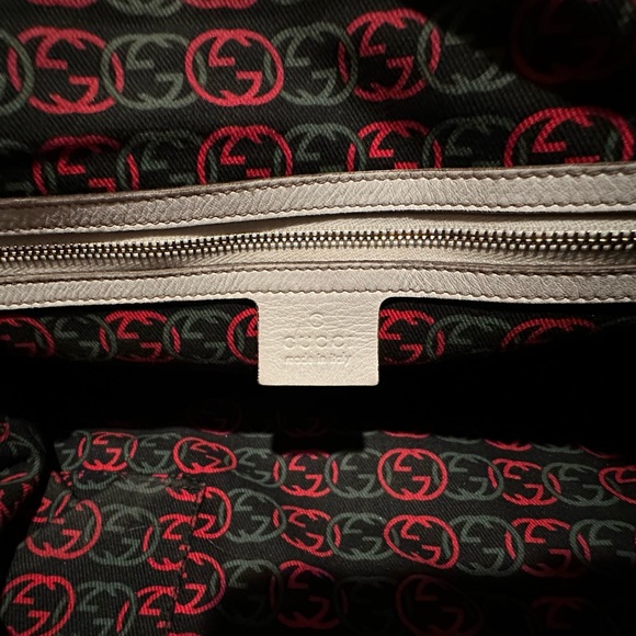 Authentic Gucci Leather Britt Boston Bag, Large Size - Picture 12 of 12